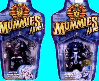 The two Night Hunter toys of the 2nd set